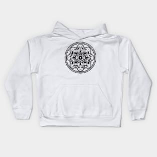 Mandala party design Kids Hoodie